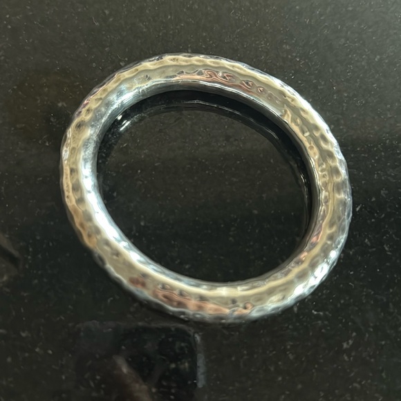 Silpada Jewelry - SILPADA Sterling Silver Hammered Oval Bangle Bracelet B1117